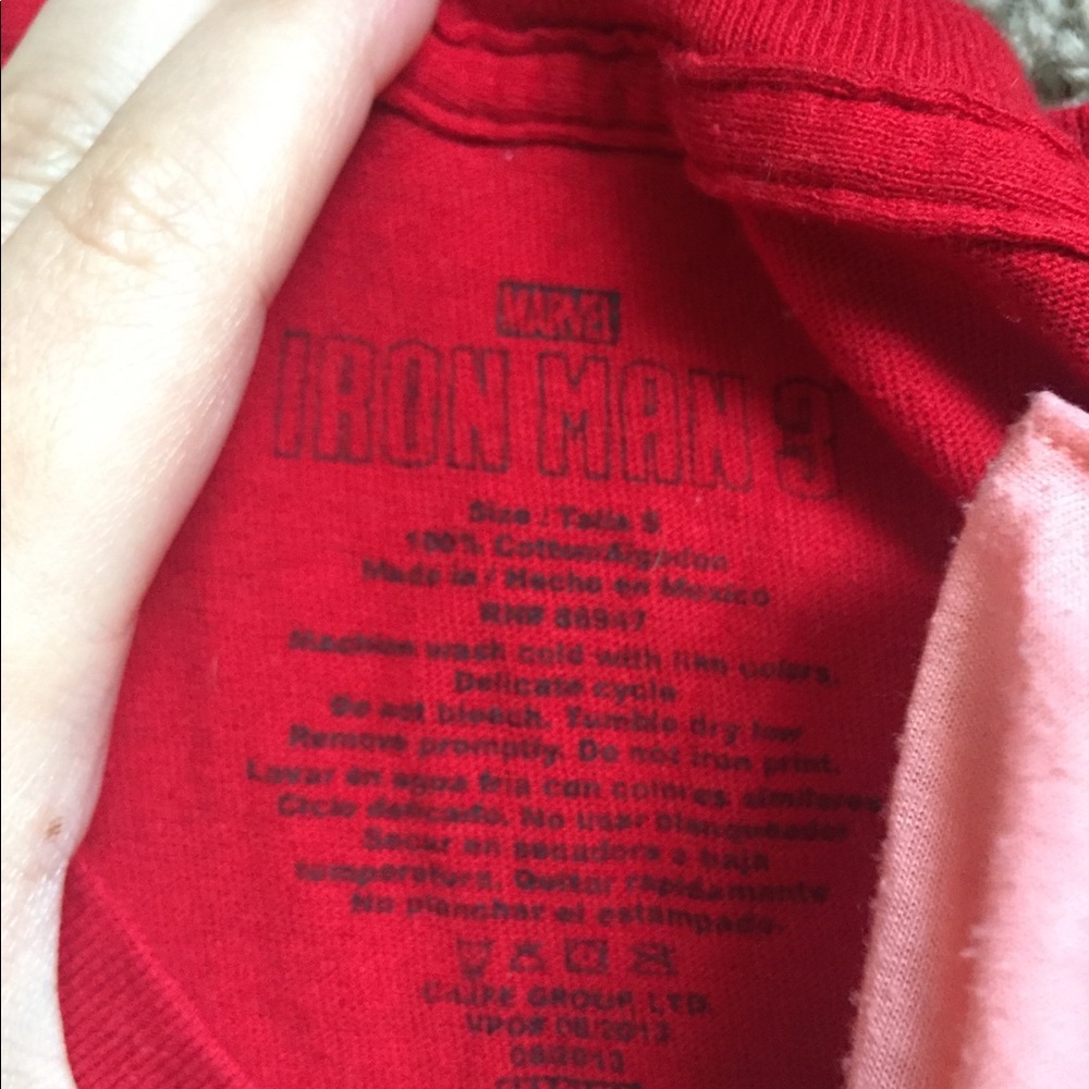 Iron man shirt